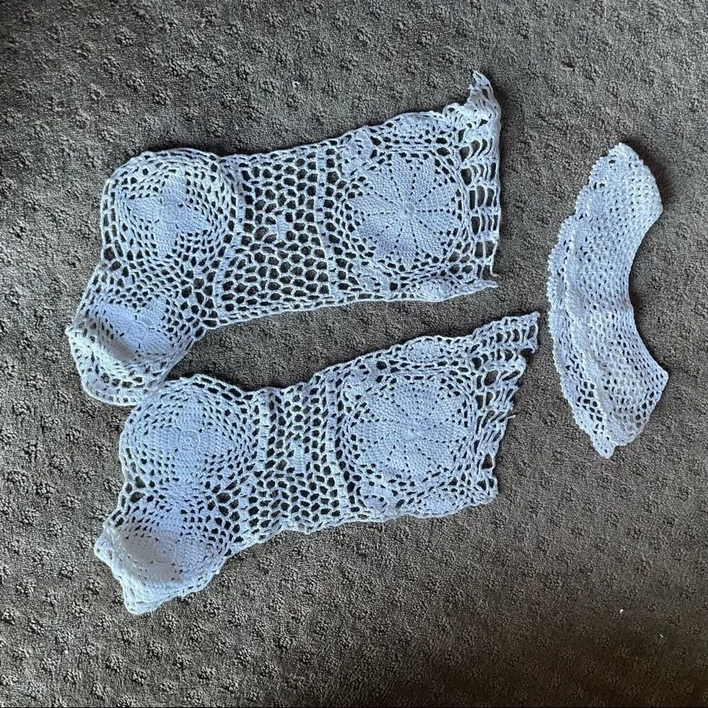 Hand Made Vintage Christmas Stocking Kit with Embroidery